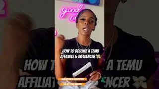 How To Become A @temu Affiliate #shorts #temuaffiliateprogram #temu