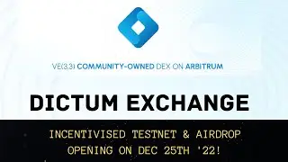 Dictum: Next-generation ve(3,3) Dex on Arbitrum