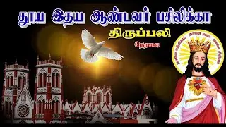 🔴நேரலை தூய இருதய ஆண்டவர் பசிலிக்கா, புதுச்சேரி | பொதுக்காலம் 2ஆம் வாரம் - ஞாயிறு திருப்பலி.