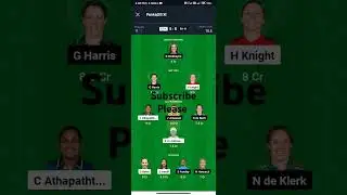 ST-W vs BH-W Cricket match Dream11 Prediction | Dream11 Team Of Today Match| WBBL Dream11 Team Today