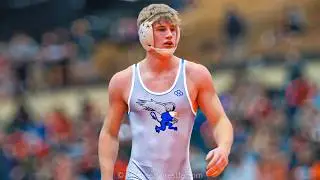 215 – Caden O'Rourke {G} of Lincoln-Way East IL vs. Tommy McNeil {R} of Crystal Lake Central IL