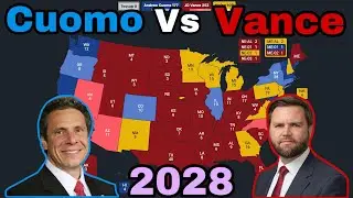 Andrew Cuomo Vs JD Vance | 2028 Election Prediction