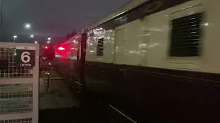 Northern belle train class 57 with passenger cars
