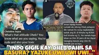 INDO FANS TARGET LOCK KAY OHEB? BASURA?KAKARMAHIN DAW SA ALTER EGO? YAZUKE PAPAUWIIN DAW ANG TLPH?!