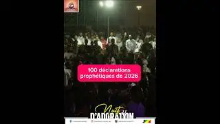 ⚠️100 d&eacute;claration proph&eacute;tique du pasteur Marcello Tunasi pour cette ann&eacute;e 2026 🙌🏽