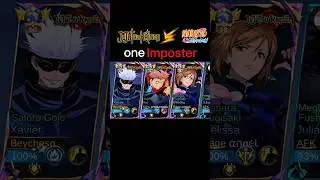 Дзюдзюцу Кайсен против Наруто Шиппуден #mobilelegends #mlbb
