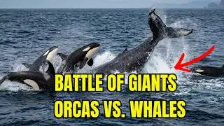 Battle of Giants Who Will Survive the Ocean&rsquo;s Toughest Fight? Orcas vs. Whales