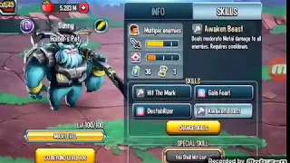 Monster Legends - Holter's pet -Level 1-100 & fight