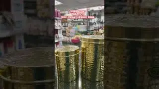 Suyambu Store #handcrafted #brass Storage Containers for kitchen Traditional Brass & Bronze Cookware