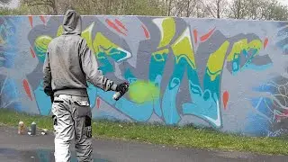 GRAFFITI sprayen lernen von Berlin nach Hamburg #2