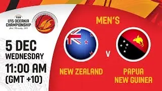 New Zealand v Papua New Guinea - Full Game - FIBA U15 Oceania Championship 2018