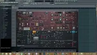 Harmor-Skrillex Bass Growl(VERY SIMPLE)