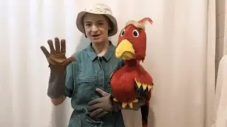 Parrot Puppet With Secret Illusion Hand!