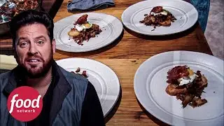 Anne Burrell and Scott Conant put their culinary skills to the test | Defeat Bobby Flay