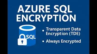 Azure SQL Encryption: Transparent Data Encryption (TDE) & Always Encrypted