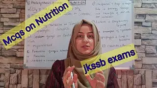 MCQ's on Mode of Nutrition | Jkssb exams | Snobers biology