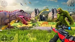 Dino Hunting Games 3d: Wild Animal Adventures! Epic Battles, Thrills & Crazy Gameplay!