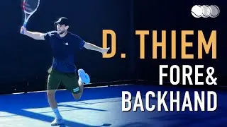 Dominic Thiem - Forehand & Backhand [Super Slow Motion] (2021) [HD] [240fps]