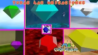SM64COOPDX SUPER FORMS MOD: TODAS las UBICACIONES de las CHAOS EMERALDS