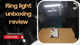 Ringlight with tripod review ll Best tripod for YouTube channel