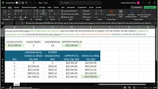 FONDO DE AMORTIZACIÓN: Cálculo del Deposito Vencido