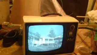 33 Year old Portable Television Set Still Works Fine
