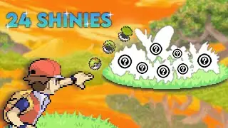 24 LIVE Shinies found in the FRLG Safari Zone (Win or Fail?)