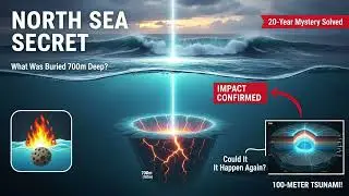 🌊 Ancient Catastrophe Revealed  Giant Asteroid Struck North Sea, Creating 330 Foot Tsunami