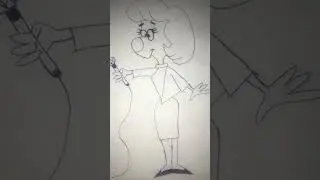 Polly from underdog #cartoon #artist #drawing #underdog #polly