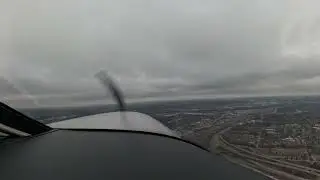 Piper Malibu Mirage: Climbing Through Dreary Weather to 22,000 Feet