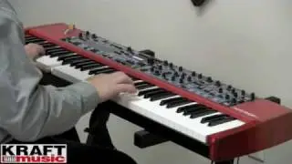 Kraft Music &mdash; демонстрация сценического фортепиано Nord Stage EX с Крисом Мартирано