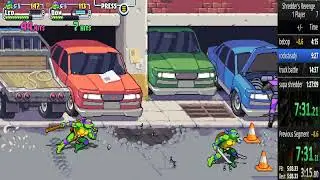 TMNT: Shredders Revenge Speedrun Chill (1:22:43)