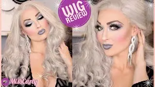✨Lace Front WIG REVIEW! ✨ Eva Hair | Grey Water Wave DREAM! 🤩