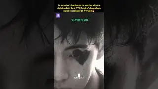 Taehyung V's TYPE 非 #14🔥fotoğraf' photo album released on Weverse! #v #thv #taehyung #shorts #bts