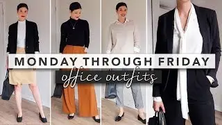 Office Outfit Ideas from Monday Through Friday | by Erin Elizabeth