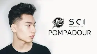 Tạo kiểu t&oacute;c Wavy Pomadour - Hair Zone x Sci Barbershop & Studio