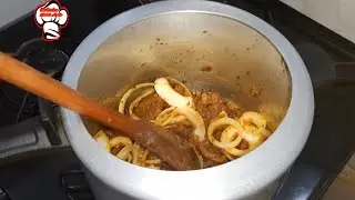 Bife acebolado na panela de pressão|Chega de sujeira no fogão