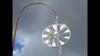 Single bicycle windmill, part of the 