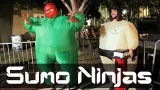 Sumo Ninjas vs Obstacle Course