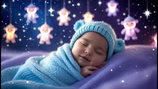 Baby Sleep Music 🎶 Deep Baby Sleep in 3 Minutes 🌙 Relaxing Lullaby 🎵 Mozart & Brahms Lullabies