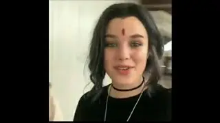 Teagan croft on set Titans #11