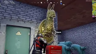 Search Midas golden llama between a junk yard, gas station and an RV campsite in Fortnite Location