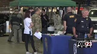 Video: Tulsa County Sheriff's Office holds regional multi-agency job search