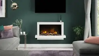 PRYZM HUXTON 750 Ash White | Wall Mounted | Timber