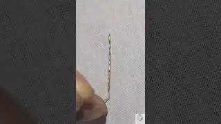 How to make zardosi stitch #aariembroidery #aariembroiderytutorial #aaritutorial #zardosiwork