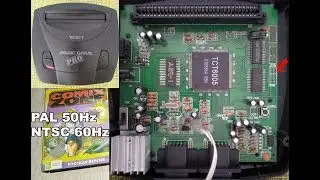 Что будет если Sega Mega Drive PRO перевести в 60 герц или переводим с PAL в NTSC