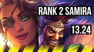 SAMIRA & Nautilus vs DRAVEN & Pyke (ADC) | Rank 2 Samira, Legendary, Rank 15 | KR Challenger | 13.24