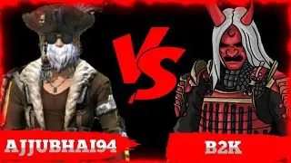 2B_GAMER playing to ajjubhai Vs Random playing to b2k || Garena free fire