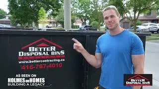 AS SEEN ON HOLMES ON HOMES BUILDING A LEGACY - BETTER DISPOSAL BINS