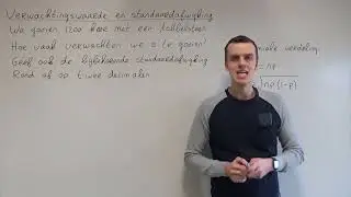 Verwachtingswaarde en standaardafwijking (VWO wiskunde A/C)